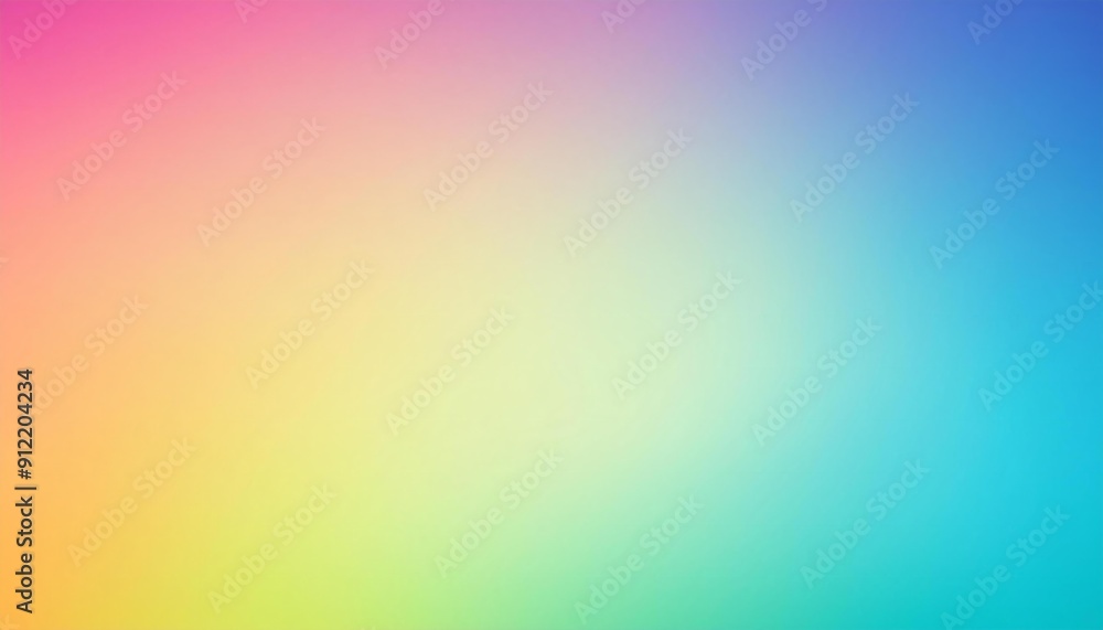 Wall mural minimalistic abstract gradient rainbow color or light colorful background.