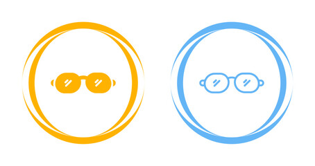 Eyeglasses Vector Icon