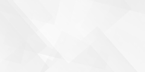 Obraz premium Abstract Vector white and gray technology concept diamond triangle geometric line background. white gradient geometric background. white design template, web cover and creative concept texture.
