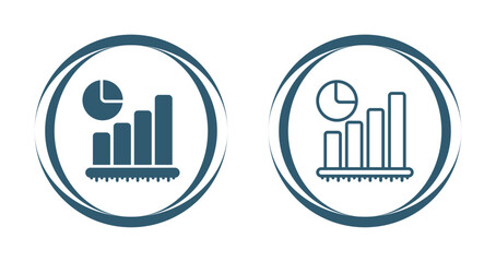 Bar Graph Vector Icon