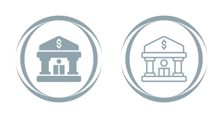 Bank Vector Icon