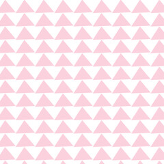 cute pastel triangle seamless pattern design