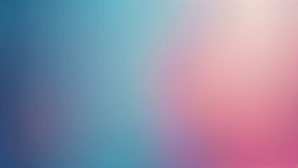 Obraz premium Vibrant grainy gradient background with soft blue and pink hues for web design and digital art projects