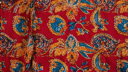 example of a batik cloth image for clothing design