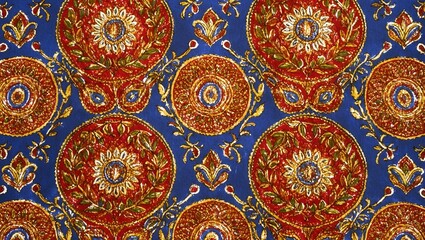 example of a batik cloth image for clothing design