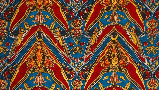 example of a batik cloth  image for clothing design