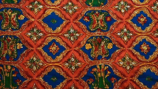 example of a batik cloth  image for clothing design