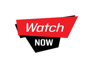 watch now text information sign