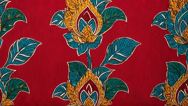 example of a batik cloth  image for clothing design