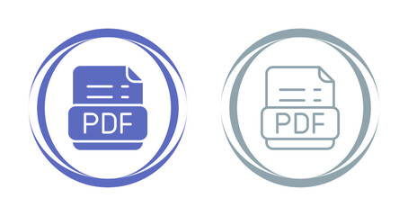 Pdf Vector Icon