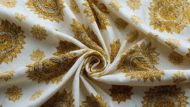 example of a batik cloth  image for clothing design