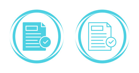 Acceptance Vector Icon