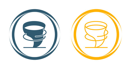 Tornado Vector Icon