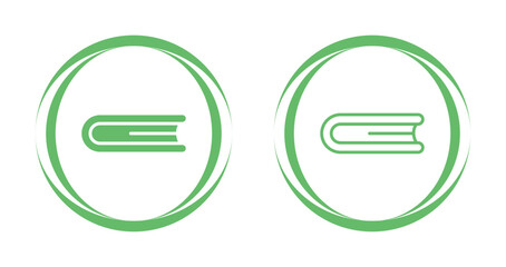 Closed Book Vector Icon
