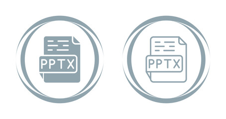 PPTX Vector Icon