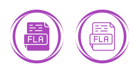 FLA Vector Icon