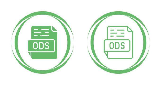 ODS Vector Icon