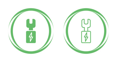 Wire Terminals Vector Icon