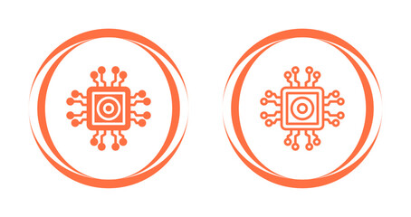 Fototapeta premium Circuit Tracer Vector Icon