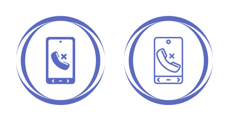 Missed Call Vector Icon