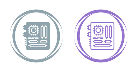 Fototapeta premium Motherboard Vector Icon