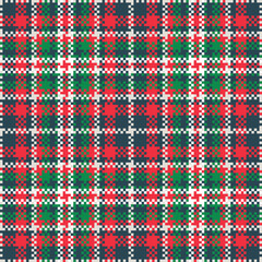 Scottish Tartan Plaid Seamless Pattern, Classic Scottish Tartan Design. Template for Design Ornament. Seamless Fabric Texture. Vector Illustration