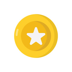 Coin vector icon