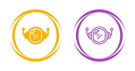 Astronaut Helmet Vector Icon © Graphic Nehar