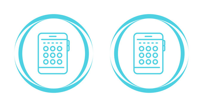 Pincode Vector Icon
