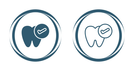 Obraz premium Tooth Vector Icon