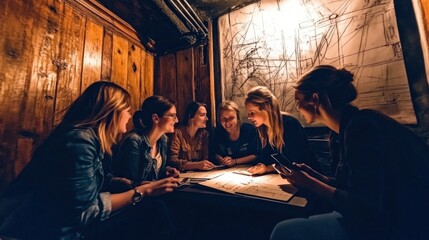 scary escape room