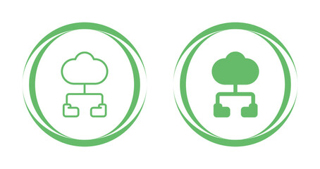 Cloud Computing Vector Icon