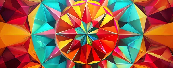 Ornamental Kaleidoscopic Background