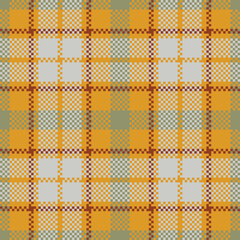 Scottish Tartan Plaid Seamless Pattern, Gingham Patterns. Seamless Tartan Illustration Vector Set for Scarf, Blanket, Other Modern Spring Summer Autumn Winter Holiday Fabric Print.