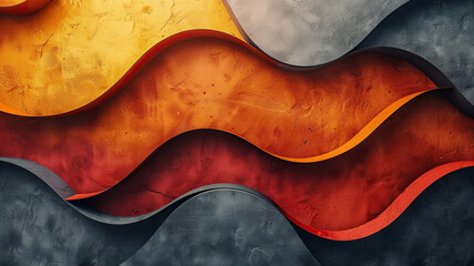 Obraz premium Horizontal background with concrete wall texture of different colors. Generated by artificial intelligence