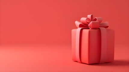prezent, wstążka, fioletowy, pastelowy, styl cartoonowy, jaskrawe kolory, ilustracja 3D, minimalistyczny, celebracja, niespodzianka, hojność, proste formy, elegancki, tło, święta, prezent, promocja, 
