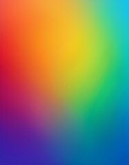 New blurred gradient background in bright rainbow colors. Colorful smooth banner template.