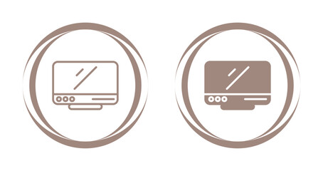 Fototapeta premium Pc Vector Icon