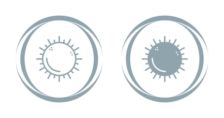 Sun Vector Icon