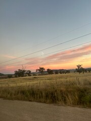 Sunrise in the countryside