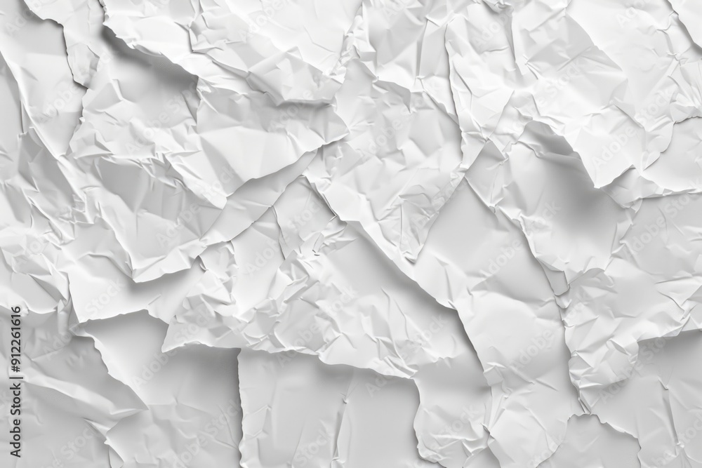 Poster a close-up shot of a piece of white paper with subtle texture
