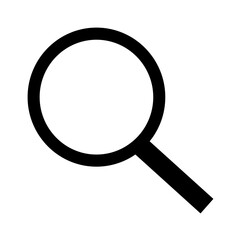 magnifying glass vector icon