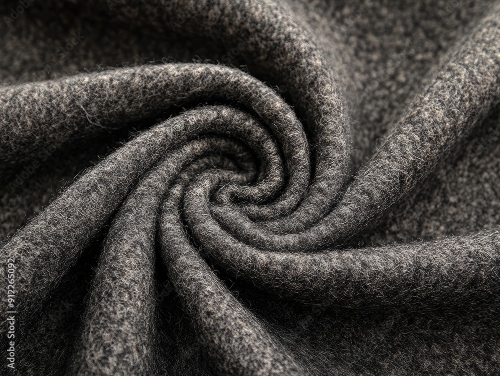 Poster felt fabric with a smooth surface, soft and dense texture