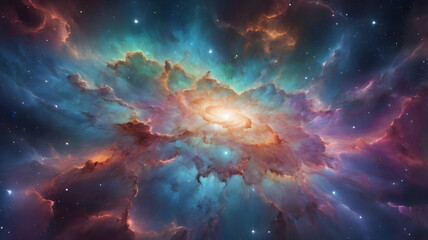 Fototapeta premium space of space, ai generated