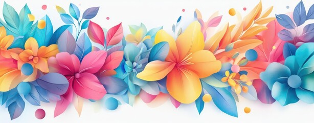 A colorful illustration of a mental health awareness calendar, highlighting important dates and events throughout the year