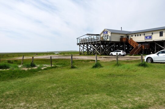 St. Peter-Ording-Strand #Lotti das Restaurant am S&uuml;dstrand hinterm Deich in Schleswig Holstein.
