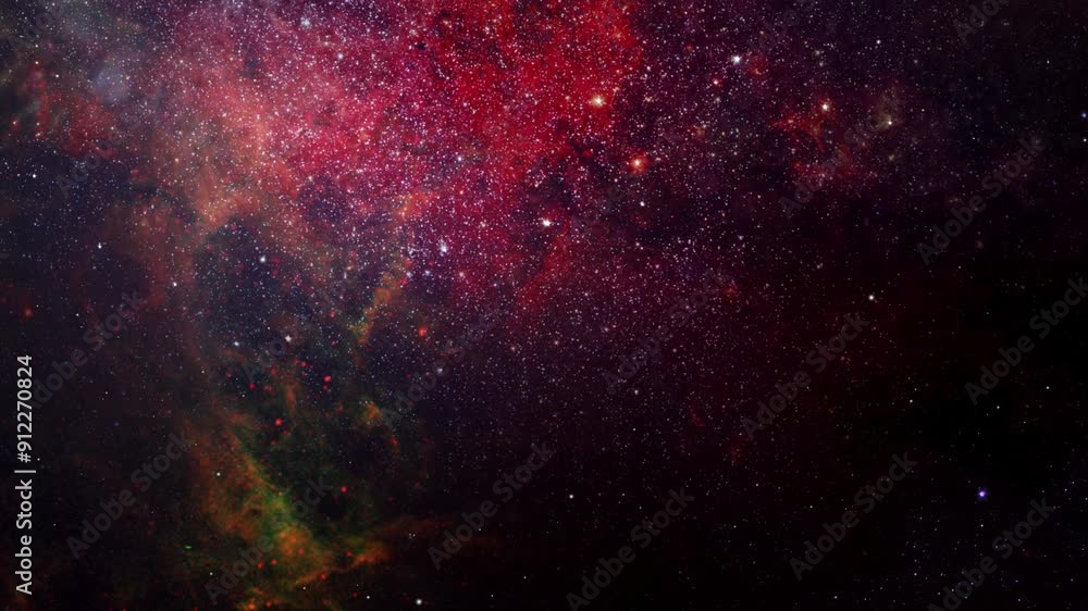 Canvas Prints nebula, cosmic space and stars in space.