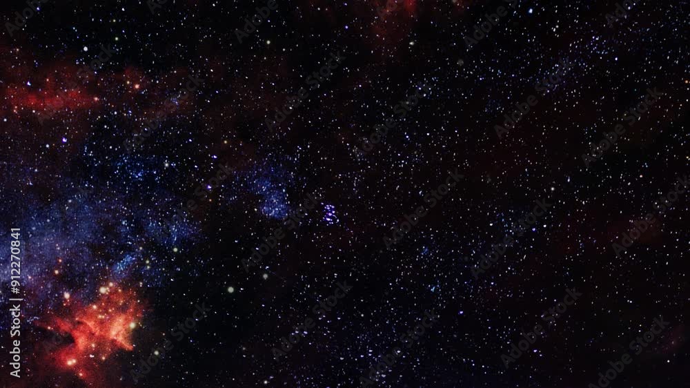 Canvas Prints space background with nebula and stars