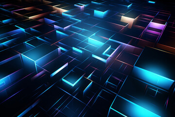 Sculpting the Future with Decorative Relief Navigating Dynamic Background Chronicles Journey into Futuristic Shapes A Chronicle of Rangercore Adventures