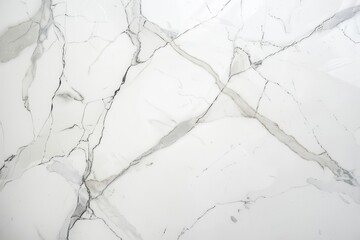 Fototapeta premium pristine white marble surface with subtle grey veining soft diffused lighting minimalist composition luxury texture closeup